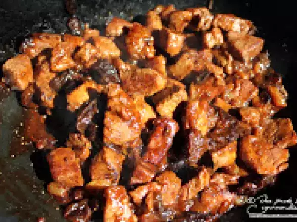Recette Tajine de porc aux fruits secs