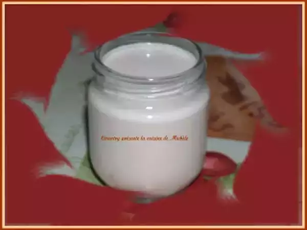 Recette Yaourt au sirop de fruit