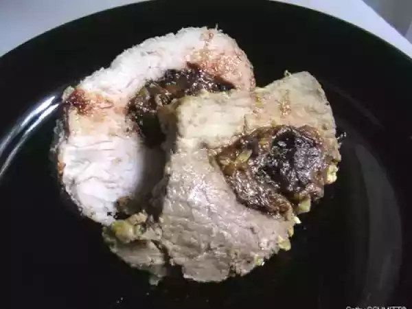Recette Rôti de porc farci aux pruneaux