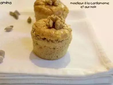Recette Petits gâteaux tendres à la cardamome et aux noix