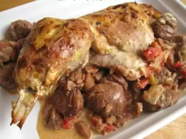 Recette Cuisse de dinde à la moutarde