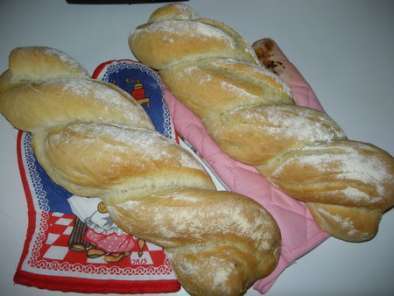 Recette Atelier boulangerie 1- baguette torsadée bio !!