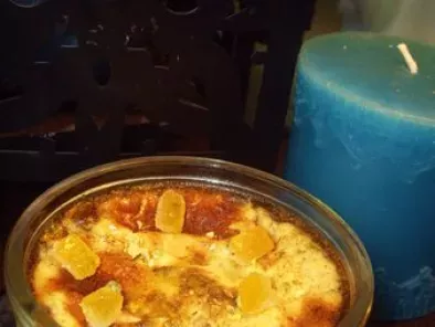 Recette Crème aux oeufs à l'orange confite
