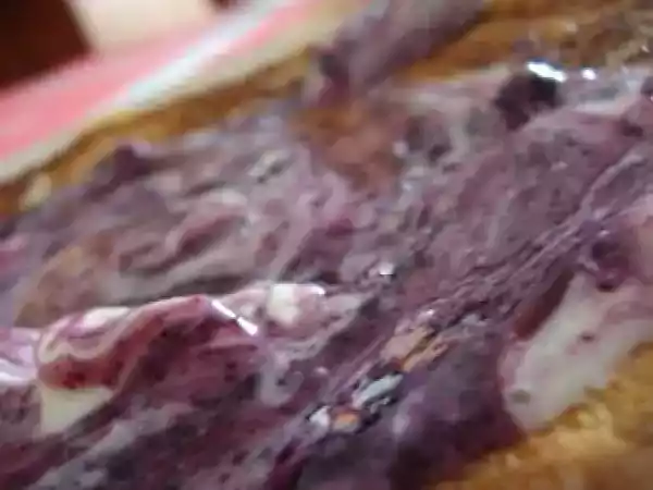 Recette Pancake irlandais creme/myrtille