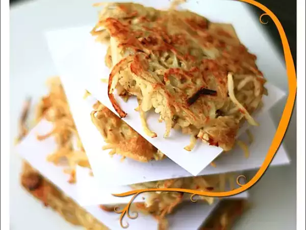 Recette Röstis de topinambours sans gluten