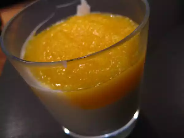 Recette Mousse de petit suisse à la mangue