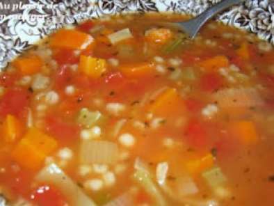 Recette Soupe à l'orge et aux légumes