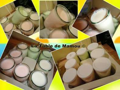 Recette Yaourts aux marshmallows