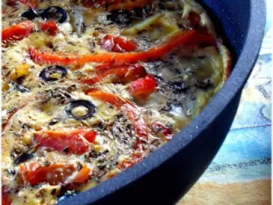 Recette Tortilla méditerranéenne
