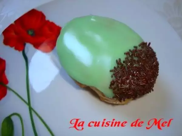 Recette Glands a la creme patissiere