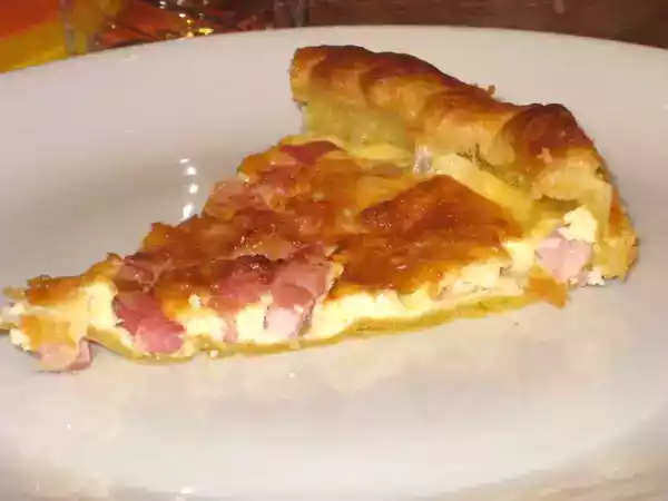 Recette Tarte rapide façon quiche