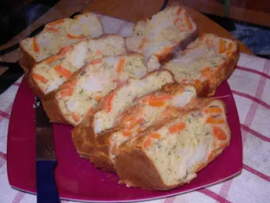 Recette Cake aux carottes et choux fleur