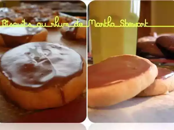 Recette Biscuits sablés au rhum de martha stewart