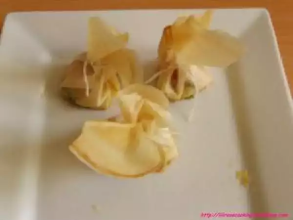 Recette Aumônière au reblochon