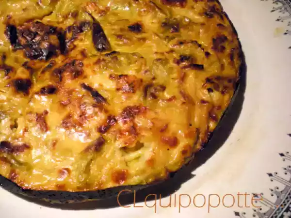 Recette Clafoutis poireau – camembert