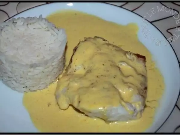 Recette Dos de cabillaud sauce au safran