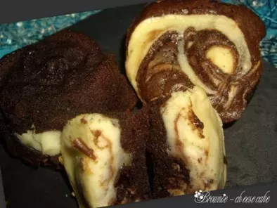 Recette Brownie-cheesecake