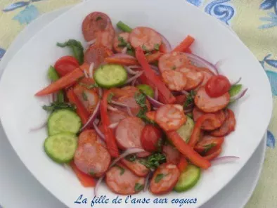 Recette Salade andalouse au chorizo