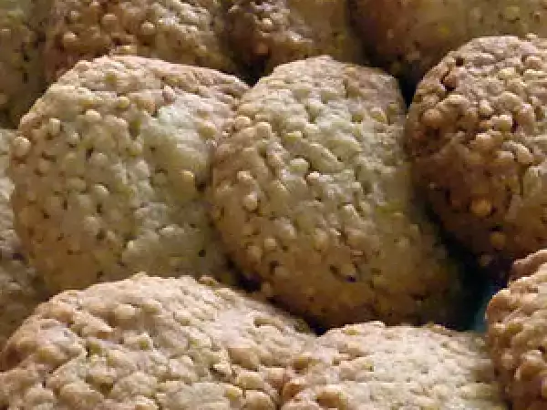 Recette Biscuits millet-quinoa soufflé-choco
