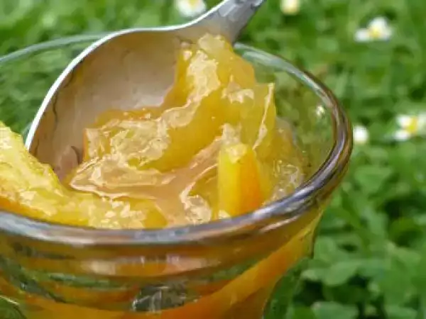 Recette Confiture de rhubarbe aux oranges