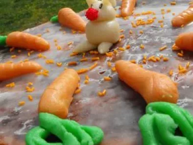 Recette Gâteau aux carottes pour petits lapins gourmands !