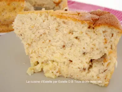 Recette Gâteau léger au fromage blanc et pralin