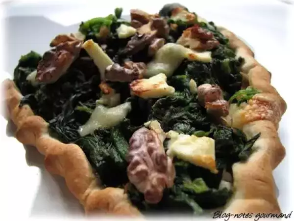 Recette Tarte épinard fêta et noix toute faite maison en un minimum de temps : c'est possible !