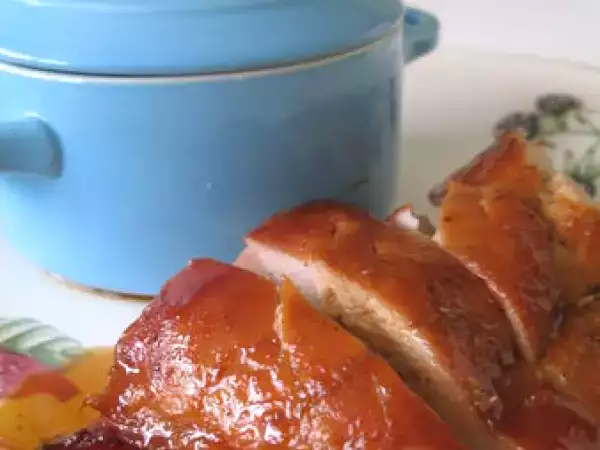 Recette Cuisse de dinde laquée au miel...