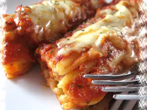 Recette Cannellonis au poulet et au fromage crémeux