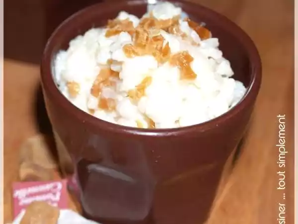 Recette Riz au lait façon tatin au micro-ondes