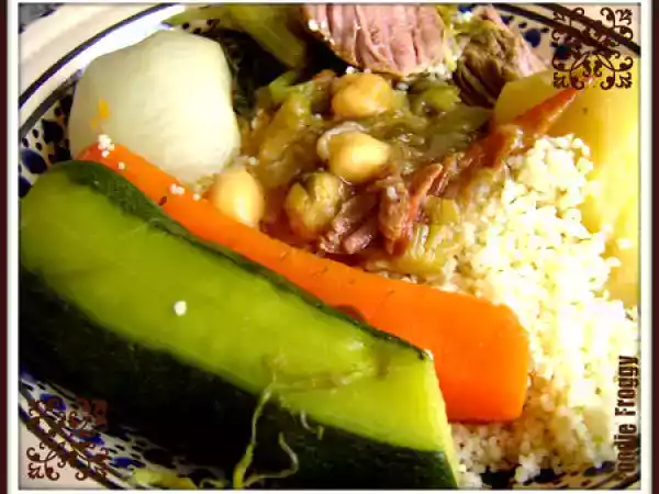 Recette Le couscous de mon enfance