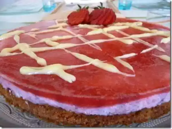 Recette Bavarois mousse citron et mousse de fraise
