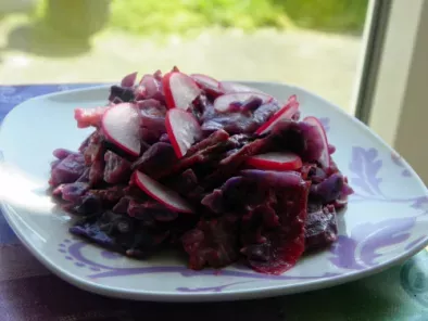 Recette Salade de chou rouge et betteraves