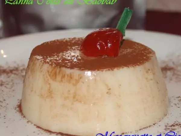 Recette Panna cotta au baobab