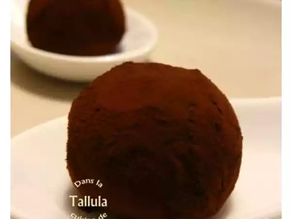 Recette Truffes chocolat et menthe