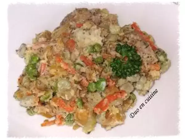 Recette Sauté de porc aux petits légumes