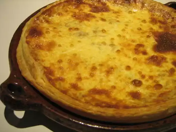 Recette Tarte à la fondue d'oignons