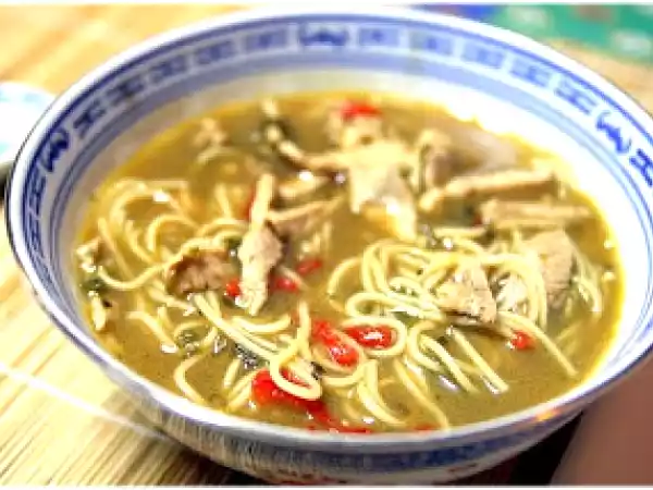 Recette Soupe chinoise au porc