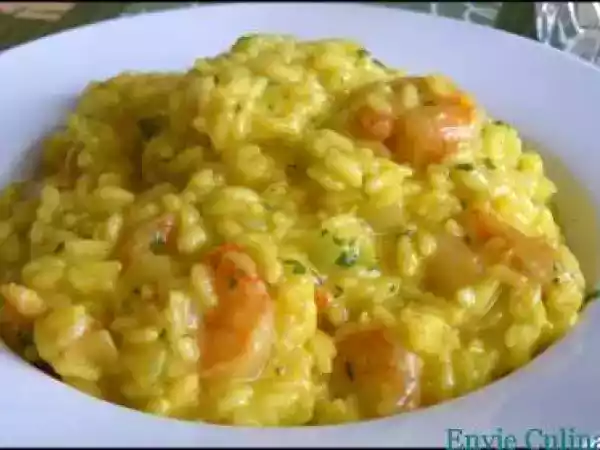 Recette Risotto aux crevettes