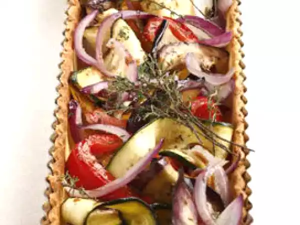 Recette Tarte aux légumes du soleil