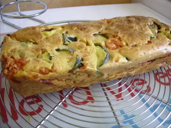 Recette Cake courgettes-tomates...trop bon!