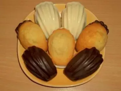 Recette Mini-madeleines en coque de chocolat