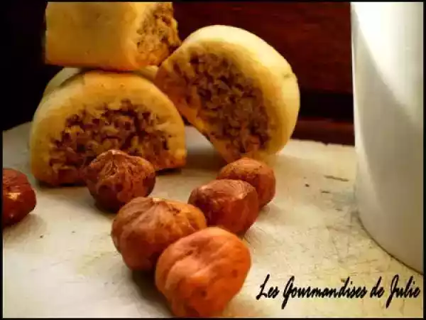 Recette Sablés fourrés aux noisettes