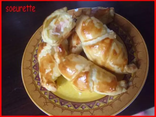 Recette Croissants au saumon
