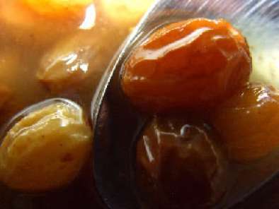 Recette Soupe de raisins et abricots secs