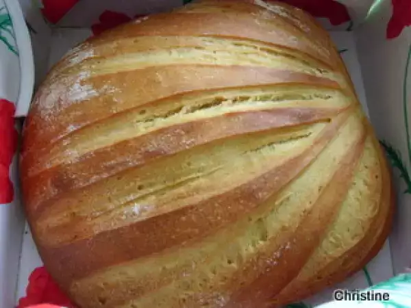 Recette Pain farl à la farine de maïs et levain