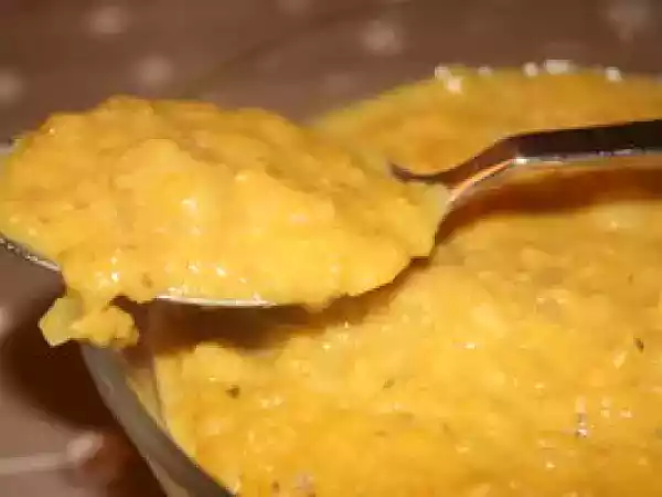 Recette Compotée de lentilles aux pétoncles