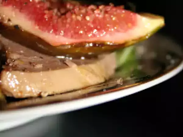 Recette Ma salade un peu folle au foie gras!!!