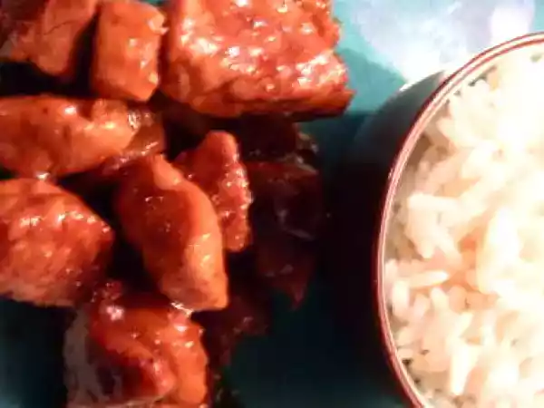 Recette Porc au caramel au gingembre