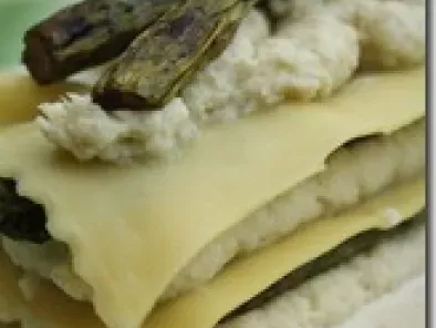 Recette Lasagne d'asperge verte à la crème d'artichaut